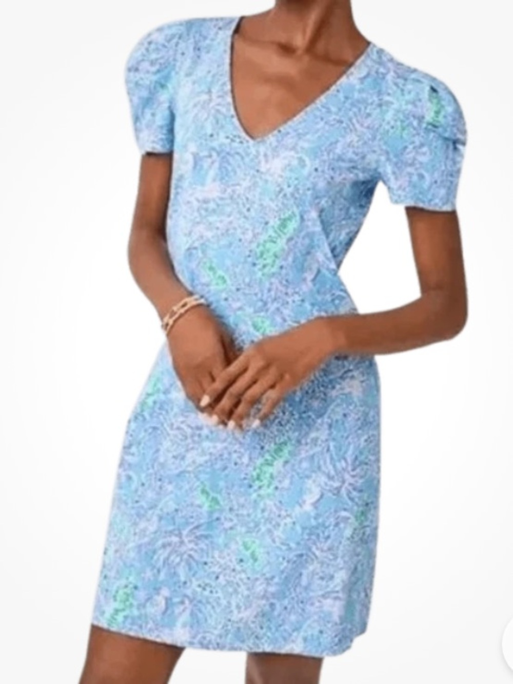 Lilly Pulitzer Aleece T-Shirt Dress Blue Peri The Turtle
Package Size S